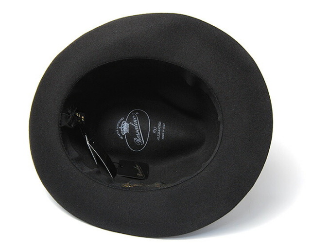 Borsalino ボルサリーノ ファーフェルト中折れ帽 50grammi 114665