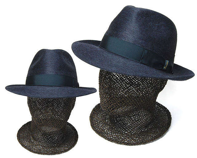 ”Borsalino(ボルサリーノ)”ファーフェルト中折れ帽 GRIFONE SILCHI 11542