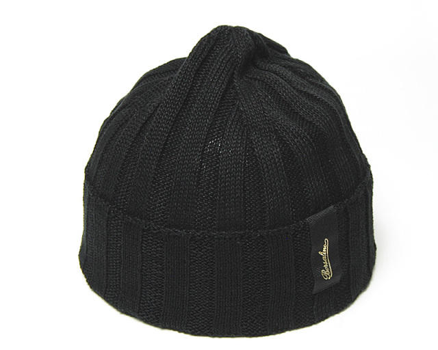 イタリア Borsalino(ボルサリーノ) リネンリブニット帽 メンズ ユニ 