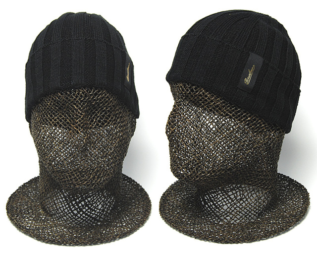 Borsalino ボルサリーノ リネンニットキャップ ニット帽