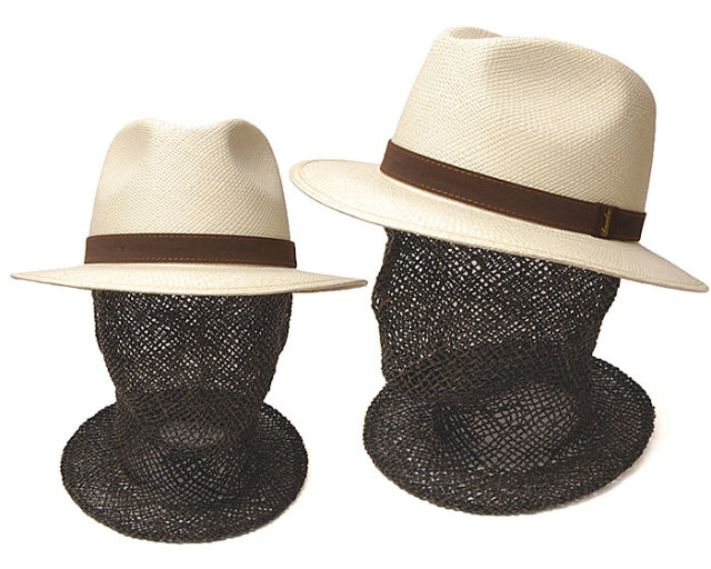 イタリア製”Borsalino(ボルサリーノ)”つば広パナマ中折れ帽 イタリア Borsalino(ボルサリーノ) つば広パナマ中折れ帽 141219