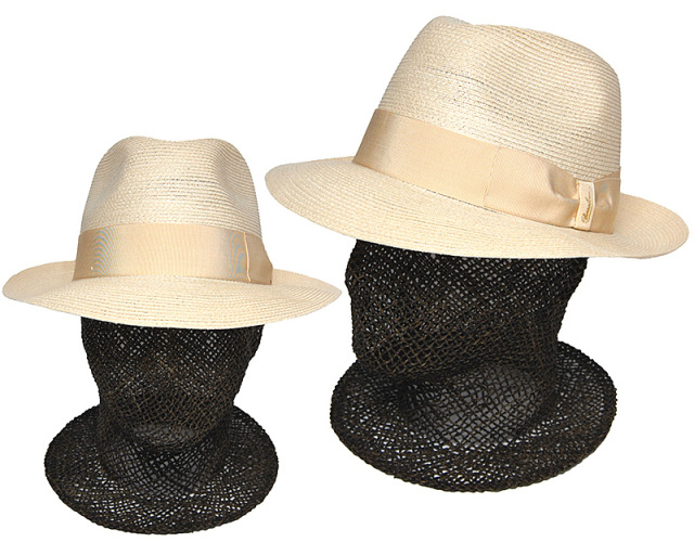 Borsalino ボルサリーノ ヘンプブレード中折れ帽