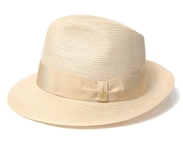 Borsalino ボルサリーノ ヘンプブレード中折れ帽