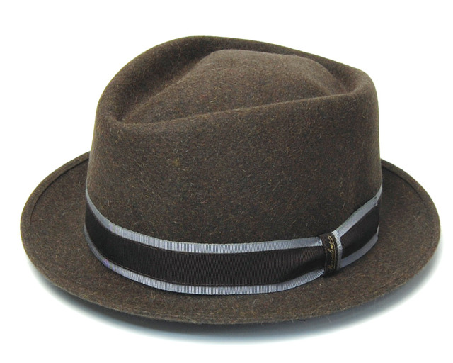 ”Borsalino(ボルサリーノ)”ファーフェルトポークパイハット