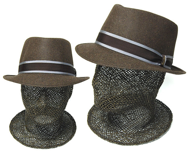 ”Borsalino(ボルサリーノ)”ファーフェルトポークパイハット