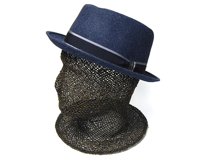 ”Borsalino(ボルサリーノ)”ファーフェルトポークパイハット
