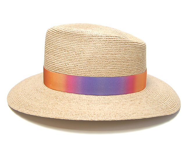 イタリア Borsalino(ボルサリーノ) ラフィア中折れ帽 230044 Melanie