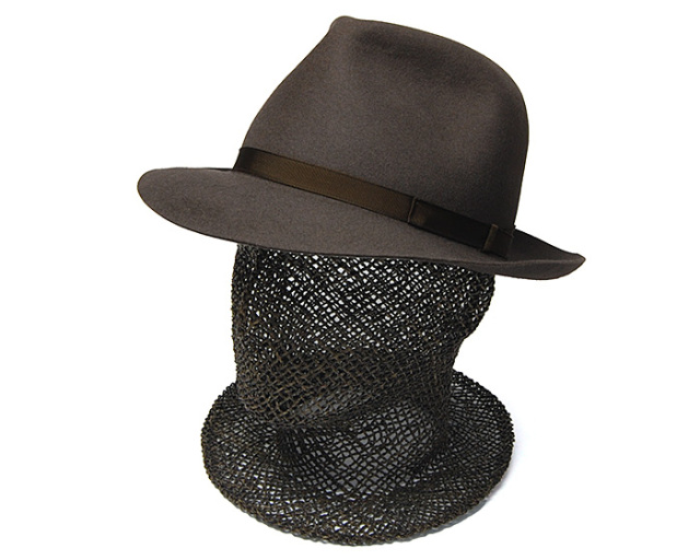 Borsalino ボルサリーノ ファーフェルト中折れ帽 アレッサンドリア