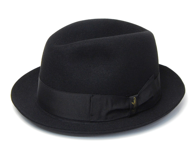Borsalino ボルサリーノ ファーフェルト中折れ帽 アレッサンドリア 390131