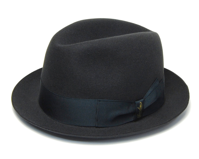 Borsalino ボルサリーノ ファーフェルト中折れ帽 アレッサンドリア 390131