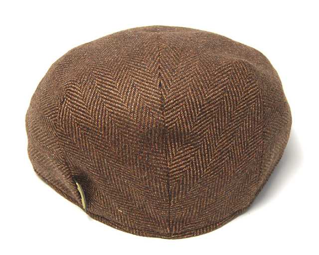 イタリア Borsalino(ボルサリーノ) ウールヘリンボーンハンチング