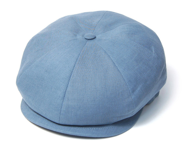 Borsalino ボルサリーノ リネン8枚はぎハンチング キャスケット B15113
