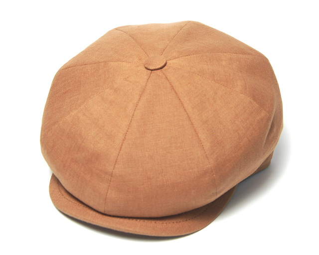 Borsalino　ボルサリーノ　リネン8枚はぎハンチング　キャスケット　B15120　CESARE