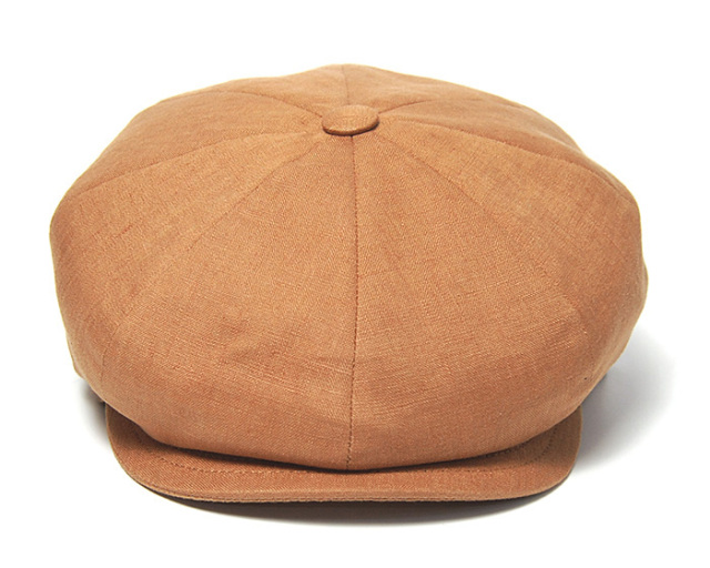 Borsalino　ボルサリーノ　リネン8枚はぎハンチング　キャスケット　B15120　CESARE