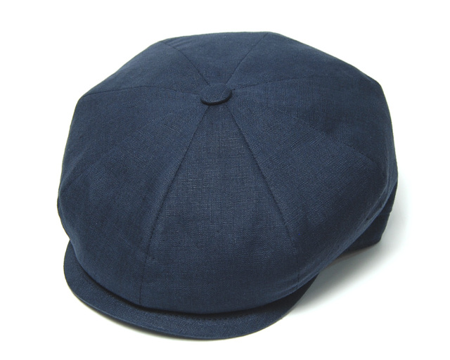 Borsalino　ボルサリーノ　リネン8枚はぎハンチング　キャスケット　B15120　CESARE
