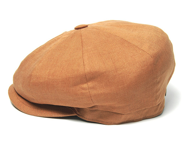 Borsalino　ボルサリーノ　リネン8枚はぎハンチング　キャスケット　B15120　CESARE