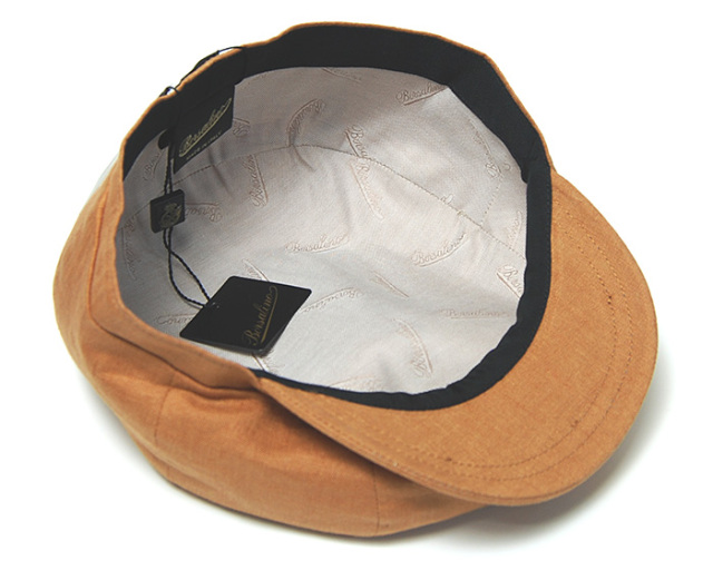 Borsalino　ボルサリーノ　リネン8枚はぎハンチング　キャスケット　B15120　CESARE