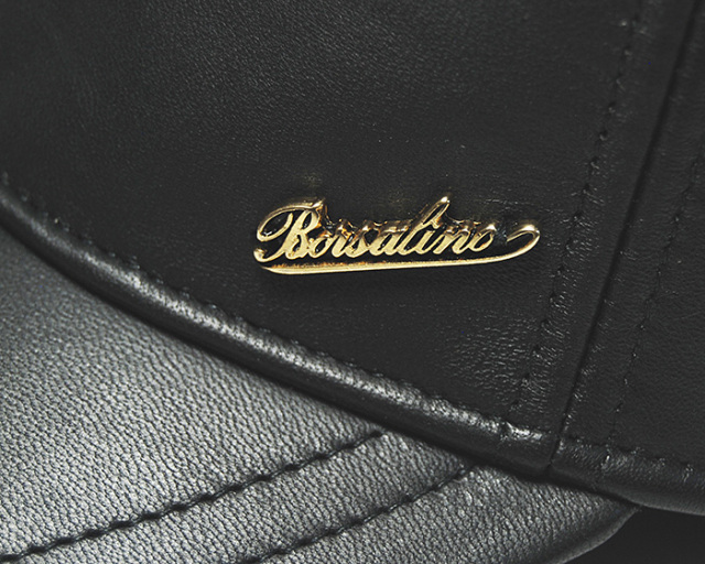 Borsalino　ボルサリーノ　レザーキャップ　B95009　OTIS