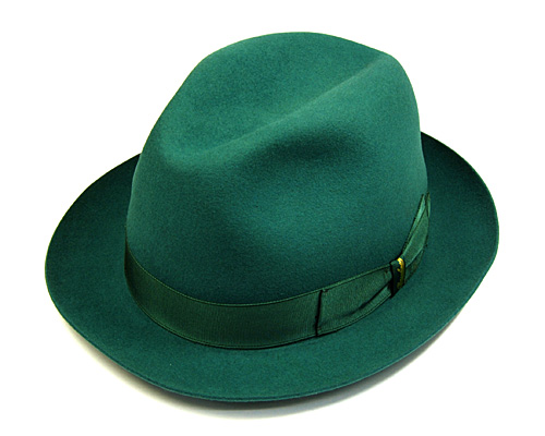【美品】Borsalino ボルサリーノ qualita superiore Borsalino ボルサリーノ QS ファー フェルト ハット Qualita