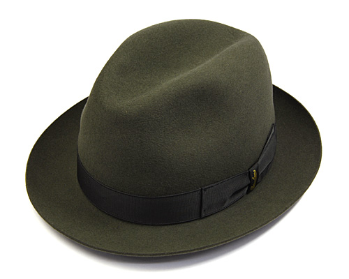 イタリア Borsalino(ボルサリーノ) ファーフエルトソフト帽 Umberto