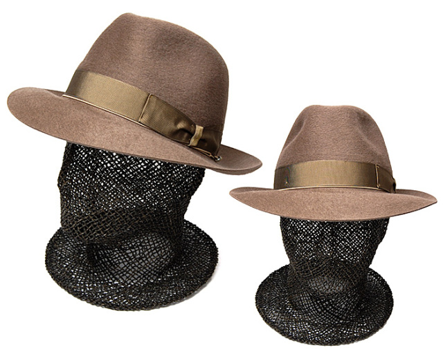 イタリア製”Borsalino(ボルサリーノ)”ファーフェルト中折れ帽(セルベルト 114671)