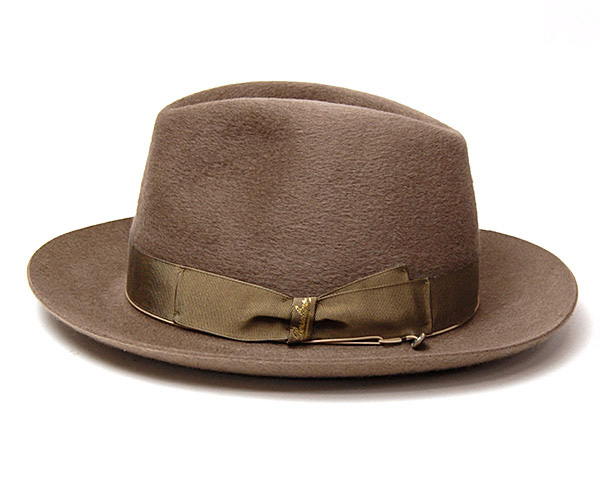 イタリア製”Borsalino(ボルサリーノ)”ファーフェルト中折れ帽(セルベルト 114671)
