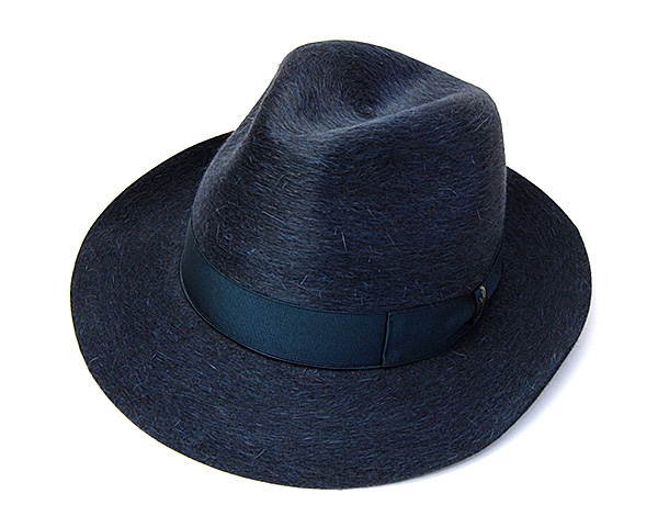 ”Borsalino(ボルサリーノ)”ファーフェルト中折れ帽 GRIFONE SILCHI 11542