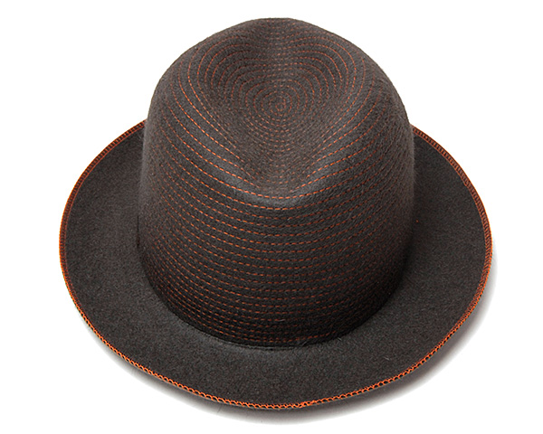 イタリア製”Borsalino(ボルサリーノ)”ファーフエルトトラベラーハット [150254] 