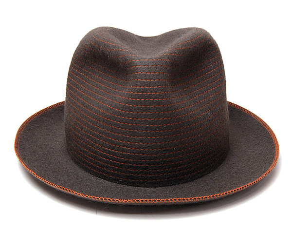 イタリア製”Borsalino(ボルサリーノ)”ファーフエルトトラベラーハット [150254] 