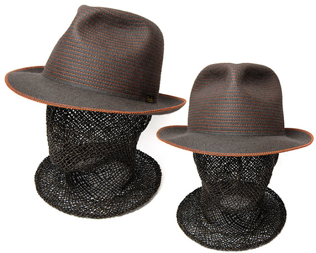 イタリア製”Borsalino(ボルサリーノ)”ファーフエルトトラベラーハット [150254] 