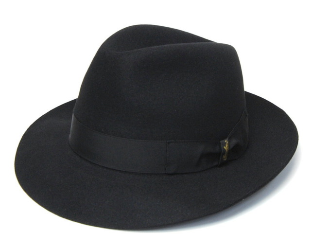 Borsalino ボルサリーノ ファーフェルト中折れ帽 アレッサンドリア 390054