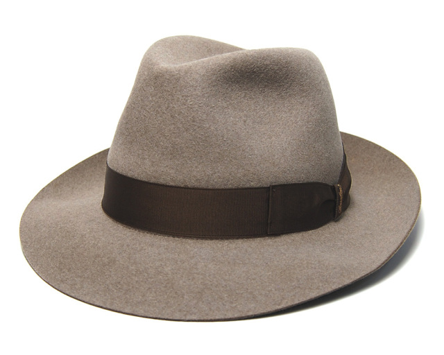 Borsalino(ボルサリーノ) ファーフェルト中折れ帽 390054 Federico