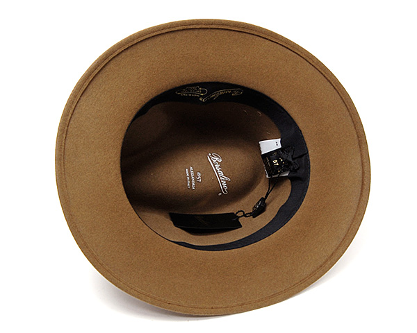 イタリア製”Borsalino(ボルサリーノ)”ファーフエルト中折れ帽 [390313] 