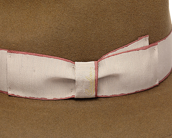 イタリア製”Borsalino(ボルサリーノ)”ファーフエルト中折れ帽 [390313] 