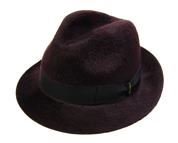”Borsalino(ボルサリーノ)” ファーフェルト中折れ帽