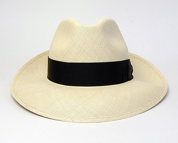 イタリア Borsalino(ボルサリーノ) つば広パナマ中折れ帽 141088  