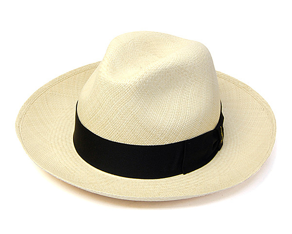 イタリア Borsalino(ボルサリーノ) つば広パナマ中折れ帽 141088 