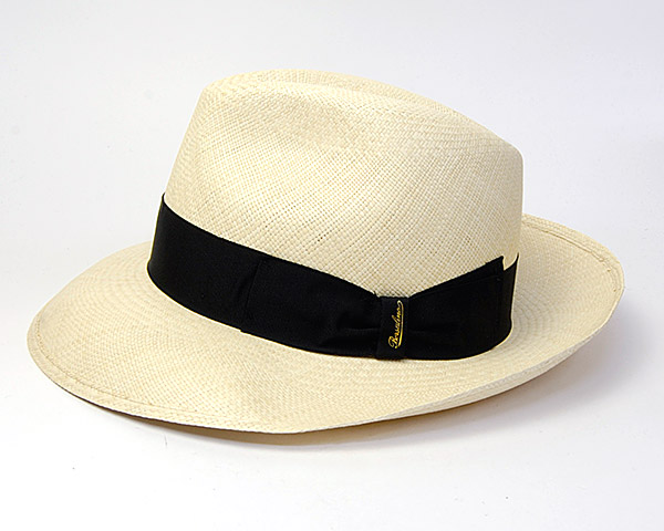 イタリア Borsalino(ボルサリーノ) つば広パナマ中折れ帽 141088