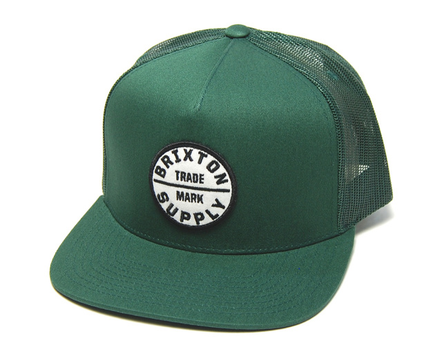 BRIXTON　ブリクストン　ロゴメッシュキャップ　OATH　TRUCKER HAT