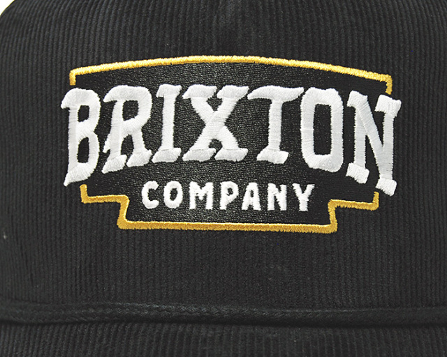 BRIXTON　ブリクストン　コーデュロイスナップバックキャップ　PIERSON C NP MP SNPK