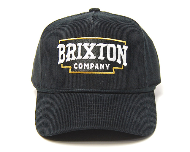 BRIXTON　ブリクストン　コーデュロイスナップバックキャップ　PIERSON C NP MP SNPK