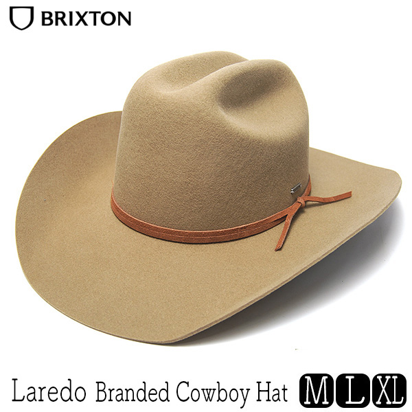 BRIXTON　ブリクストン　ウールフエルトテンガロンハット　カウボーイハット　Laredo