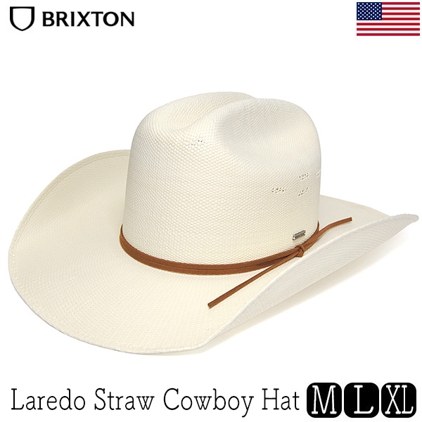 BRIXTON ブリクストン ストローカウボーイハット Laredo