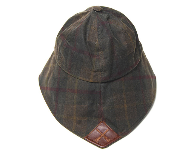 Beton Cire(べトン シレ) レインプルーフハット Chalutier ワックスドコットン 