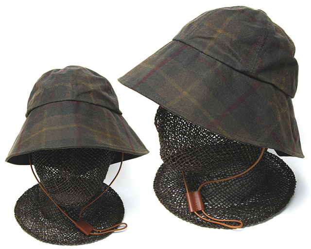 Beton Cire(べトン シレ) レインプルーフハット Chalutier ワックスドコットン 