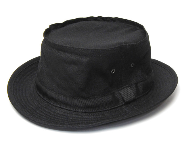 cableami(ケーブルアミ) リネンコットンポークパイハット Linen/Cotton Oxford Porkpie Hat