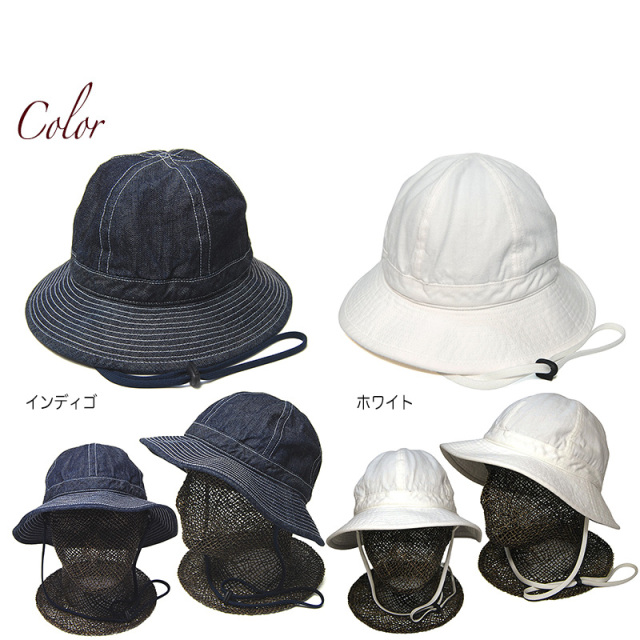 cableami(ケーブルアミ) デニムメトロハット 10oz Denim Metro Hat 春