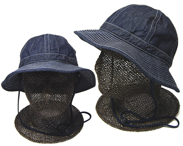 cableami(ケーブルアミ) デニムメトロハット 10oz Denim Metro Hat 春