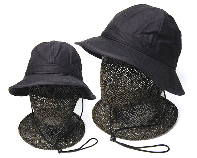 cableami ケーブルアミ コットンメトロハット バックサテンメトロハット