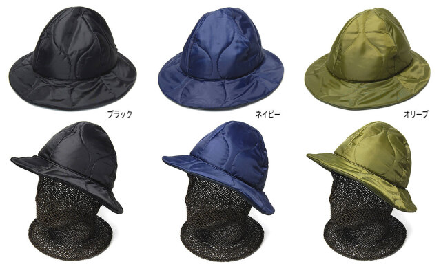 cableami(ケーブルアミ) キルティングハット Military Quilt 4Panels Hat? 